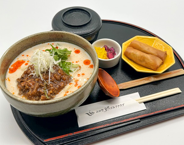 冷し豆乳担々うどん