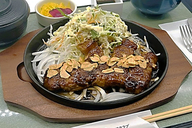 国産豚のとんてき膳